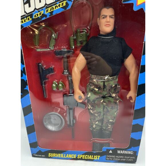 GI JOE Hall Of Fame Surveillance Specialist Collectible Toy Doll 27526 27525 - Picture 7 of 14